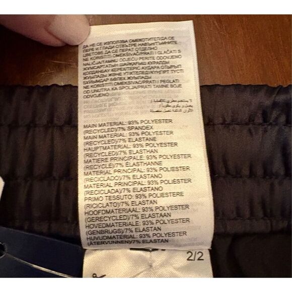 REEBOK - NWT MEN's Sz XL Classic Basketball Satin & Mesh Black Athletic Shorts - Picture 11 of 14